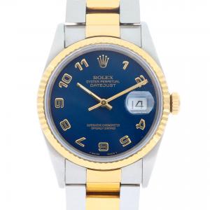 Rolex datejust oro acciaio 